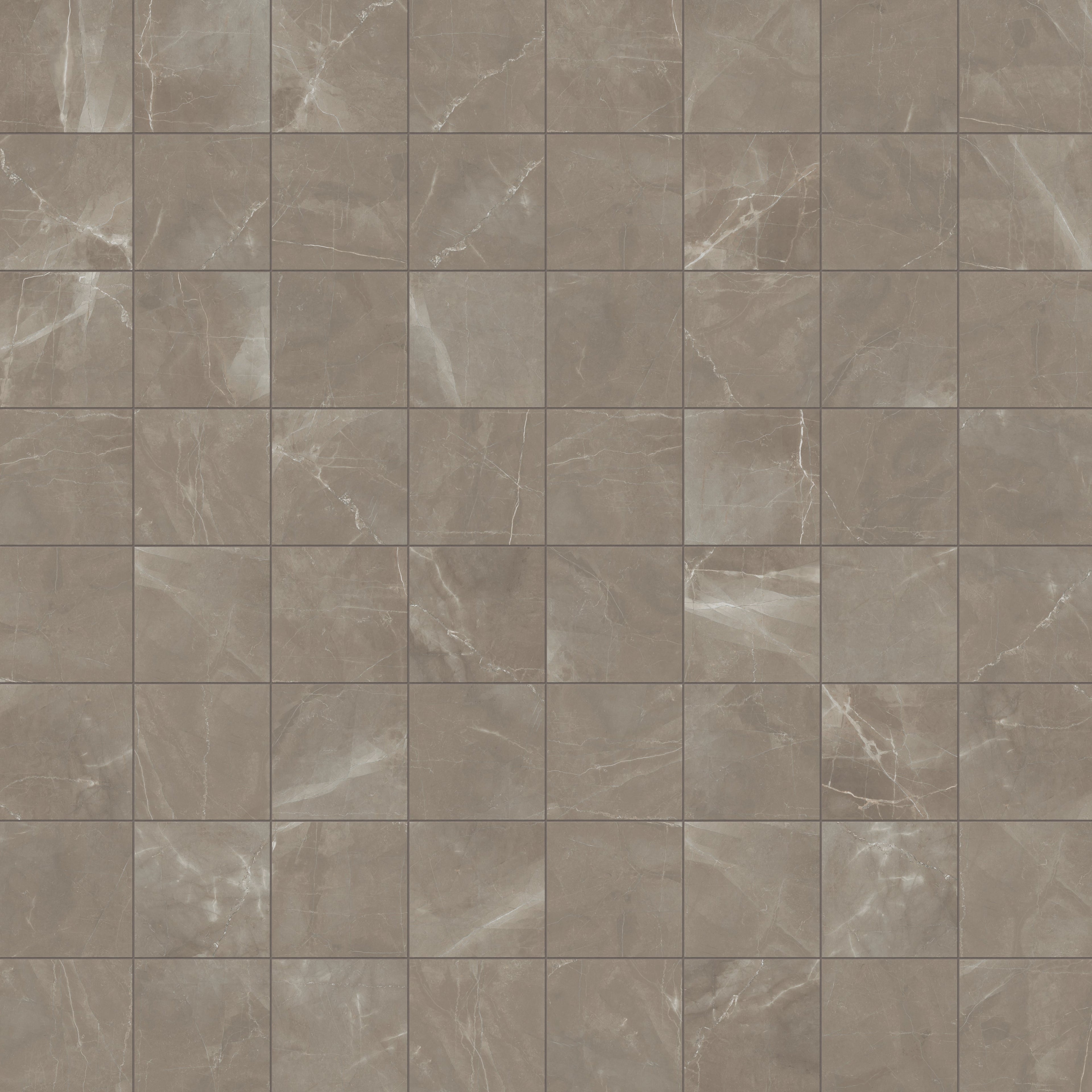 Leona 12x12 Polished Porcelain Tile in Amani Bronze