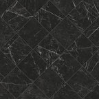 Leona 12x12 Polished Porcelain Tile in Nero Marquina