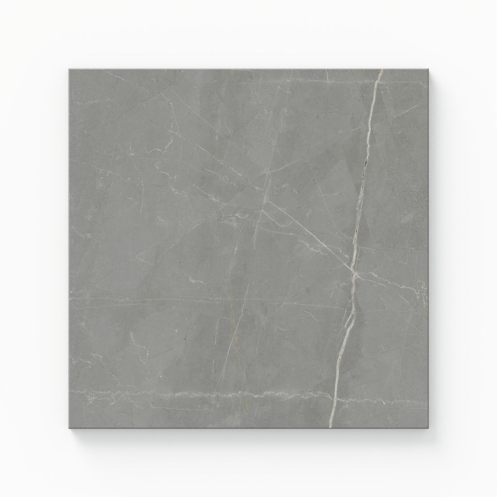 Leona 12x12 Matte Porcelain Tile in Amani Grey