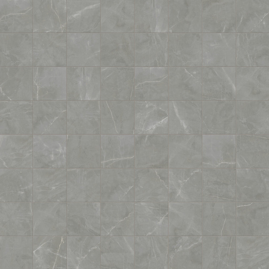 Leona 12x12 Matte Porcelain Tile in Amani Grey
