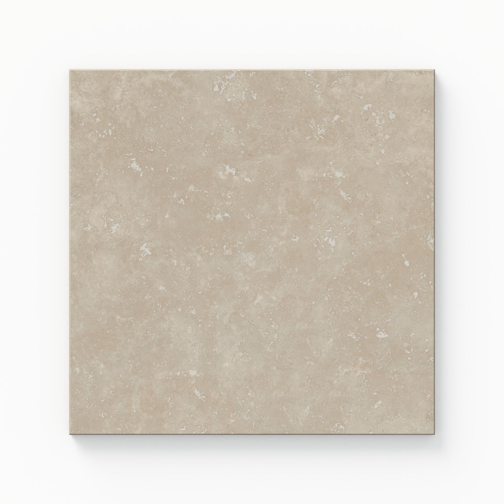 Leona 12x12 Matte Porcelain Tile in Marfil
