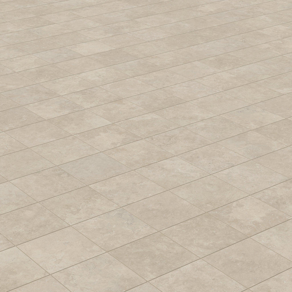 Leona 12x12 Matte Porcelain Tile in Marfil