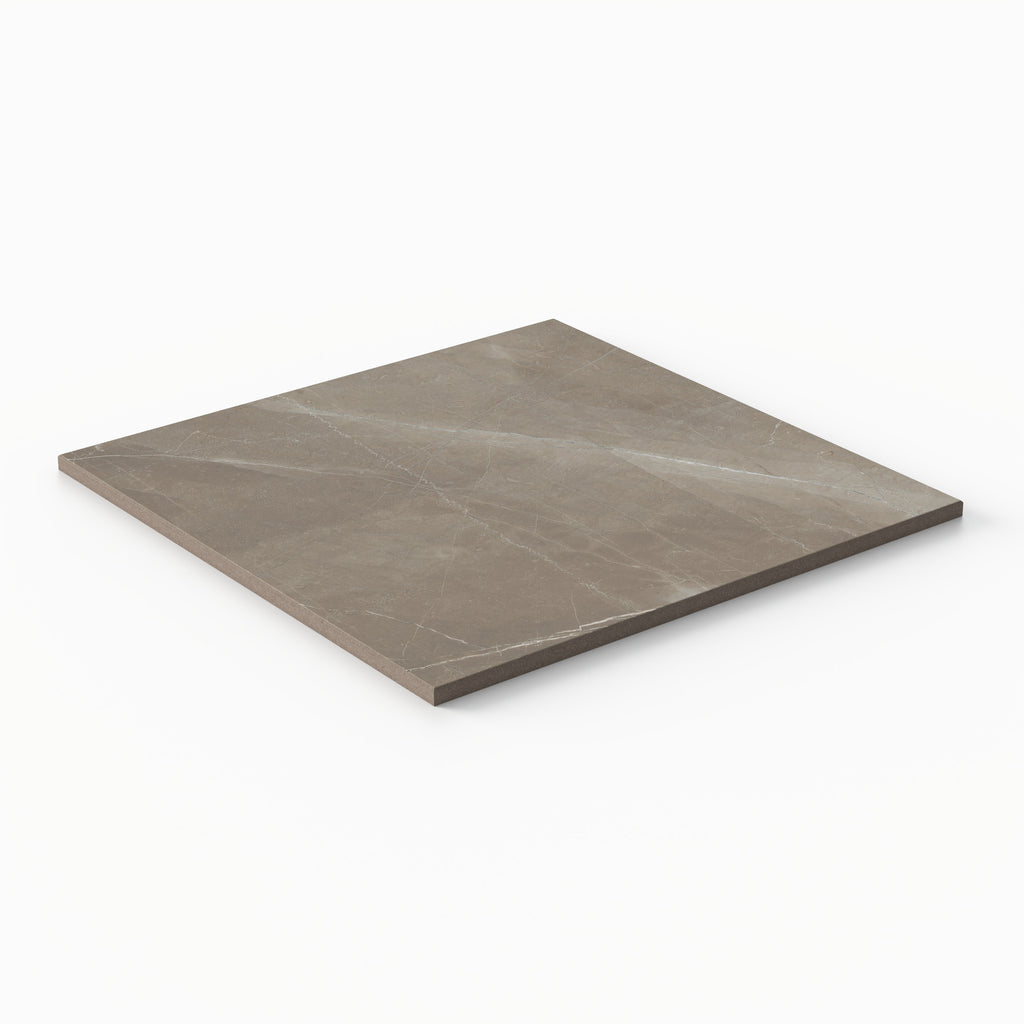 Leona 12x12 Matte Porcelain Tile in Amani Bronze