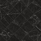 Leona 12x12 Matte Porcelain Tile in Nero Marquina