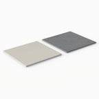 Palmer 12x12 Checkerboard Matte Porcelain Tile in White and Grey