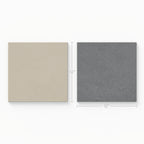 Palmer 12x12 Checkerboard Matte Porcelain Tile in Natural and Grey