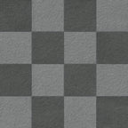 Palmer 12x12 Checkerboard Raw Porcelain Tile in Grey and Nero