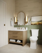 Asha Wall Sconce in Aged Brass