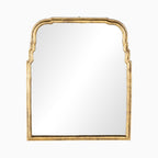 Clementine  Mirror in Antiqued Gold Leaf