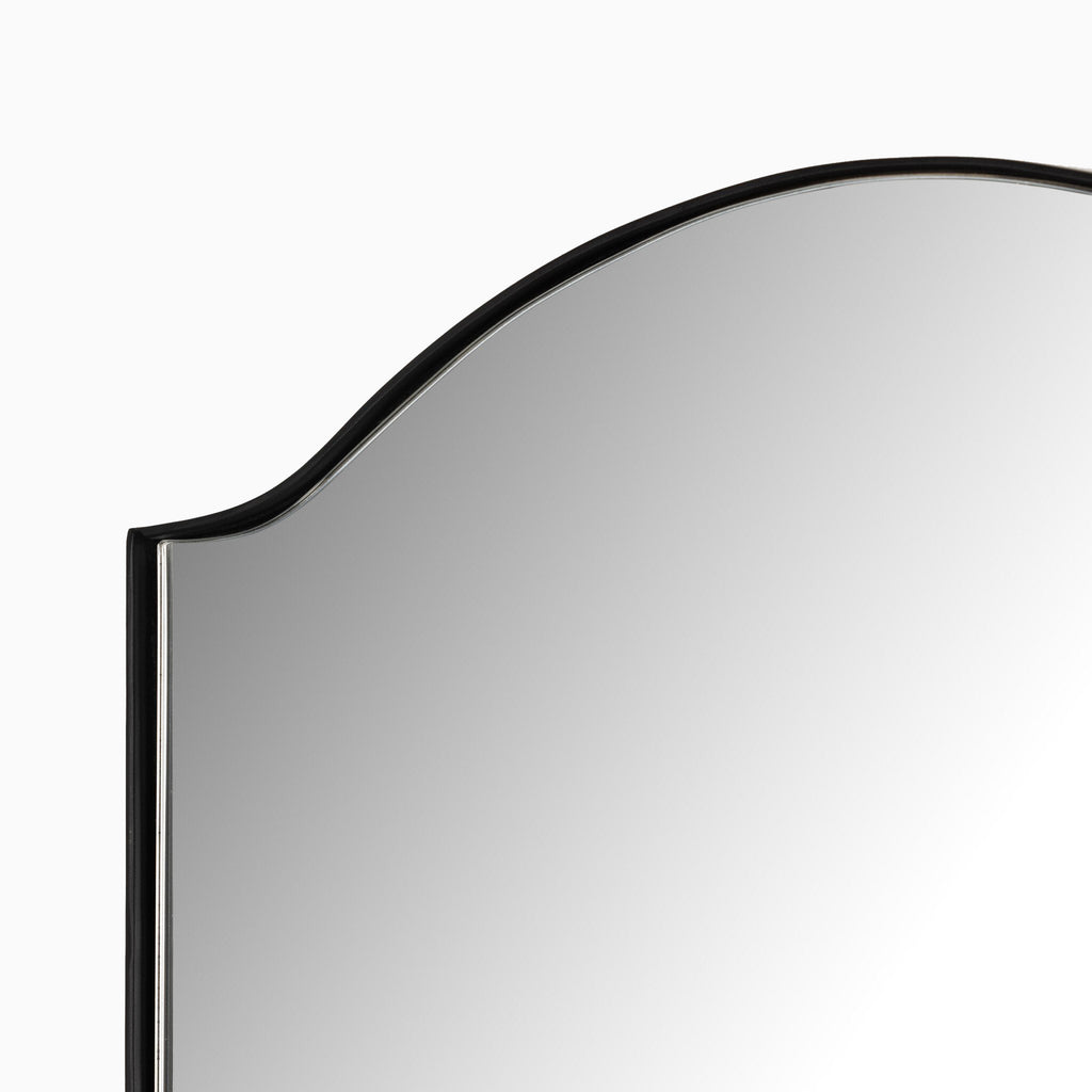Everdale Small Mirror in Gunmetal