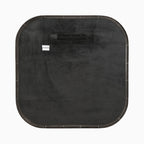 Tristan Square Mirror in Rustic Black