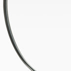 Tristan Square Mirror in Rustic Black