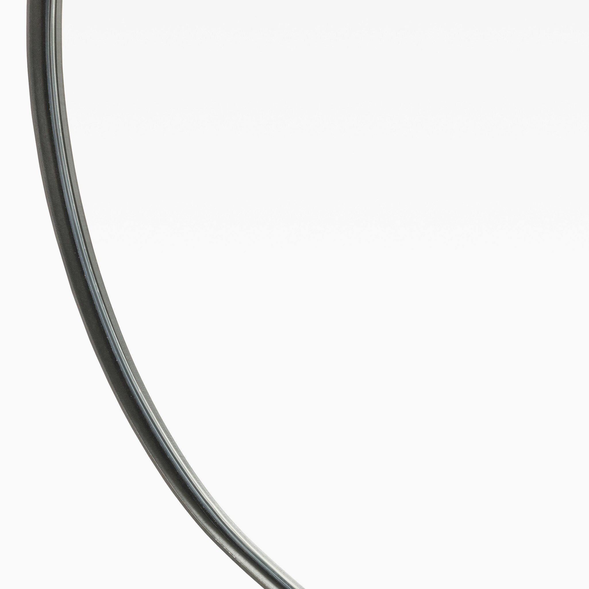 Tristan Square Mirror in Rustic Black