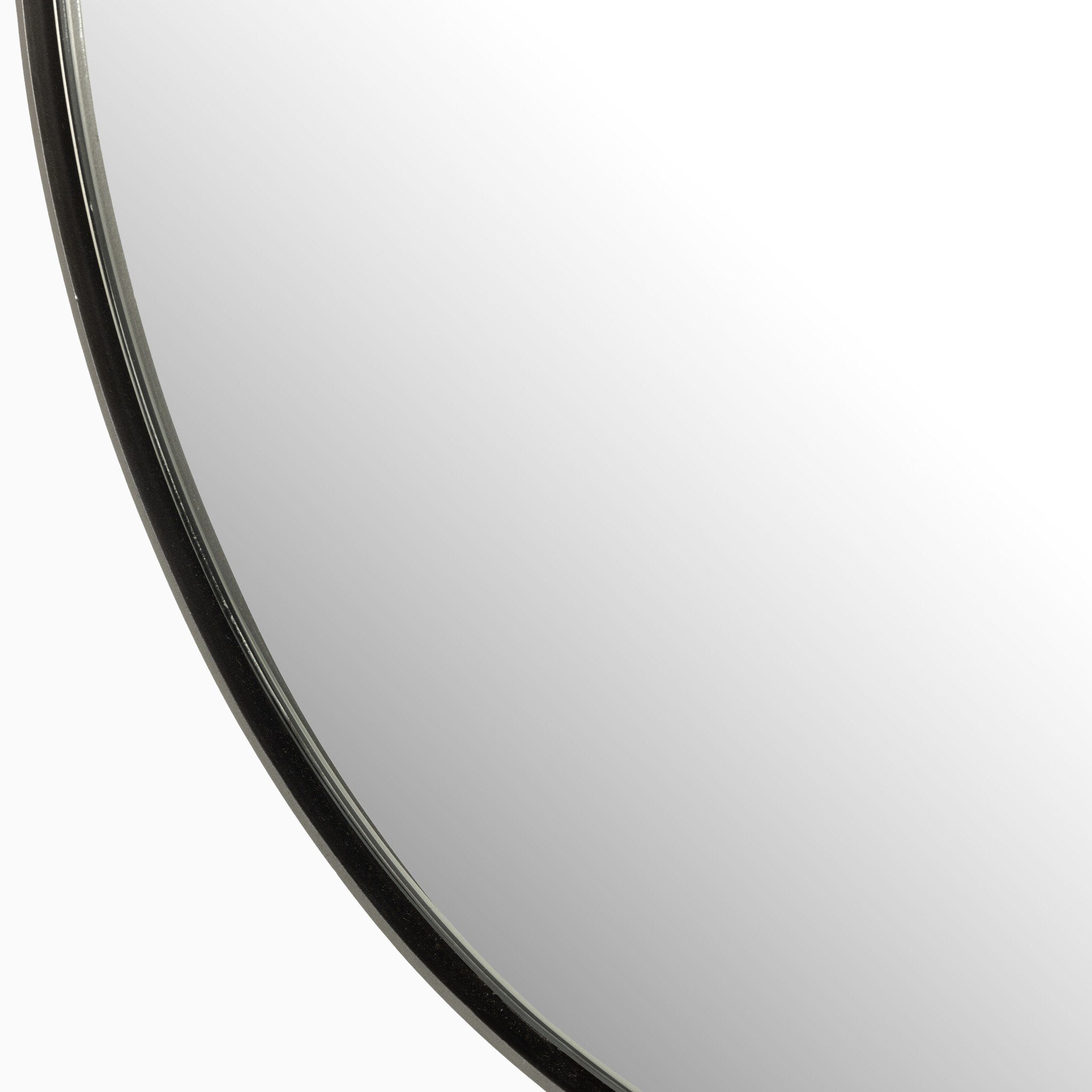 Fitz Mirror in Antique Silver