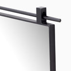 Clancy Small Mirror in Antiqued Iron