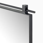 Clancy Small Arch Mirror in Antiqued Iron