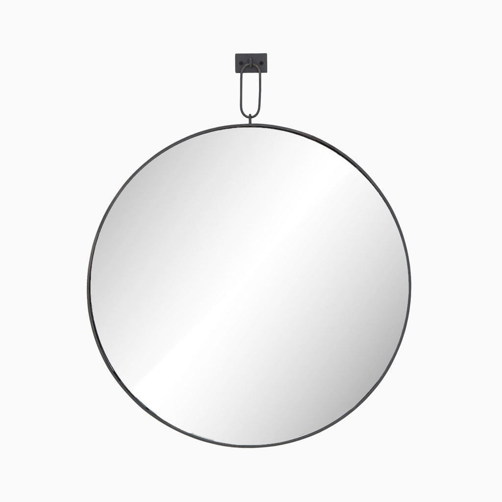 Fitz Mirror in Antiqued Iron