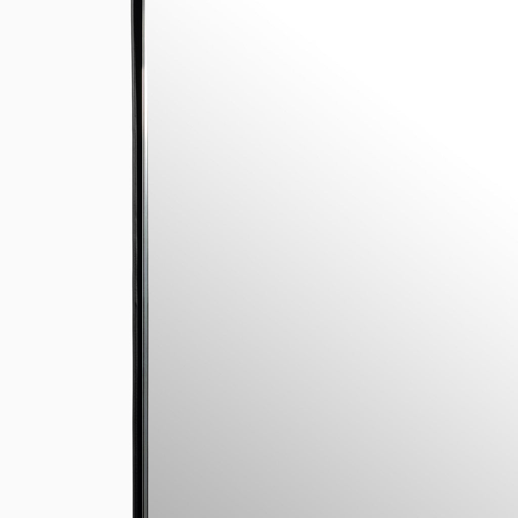 Esmeralda Floor Mirror in Iron Matte Black