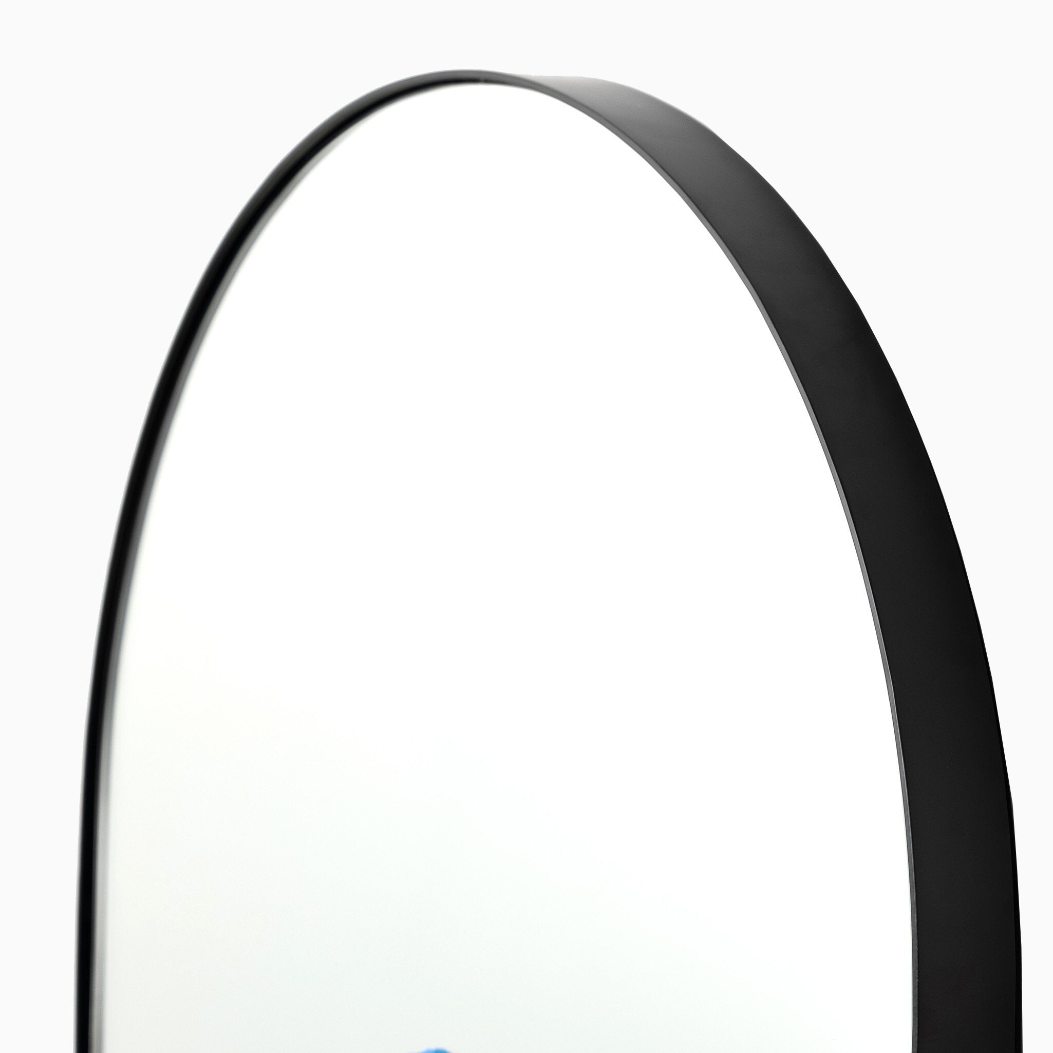 Esmeralda Floor Mirror in Iron Matte Black