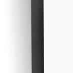 Esmeralda Small Mirror in Iron Matte Black