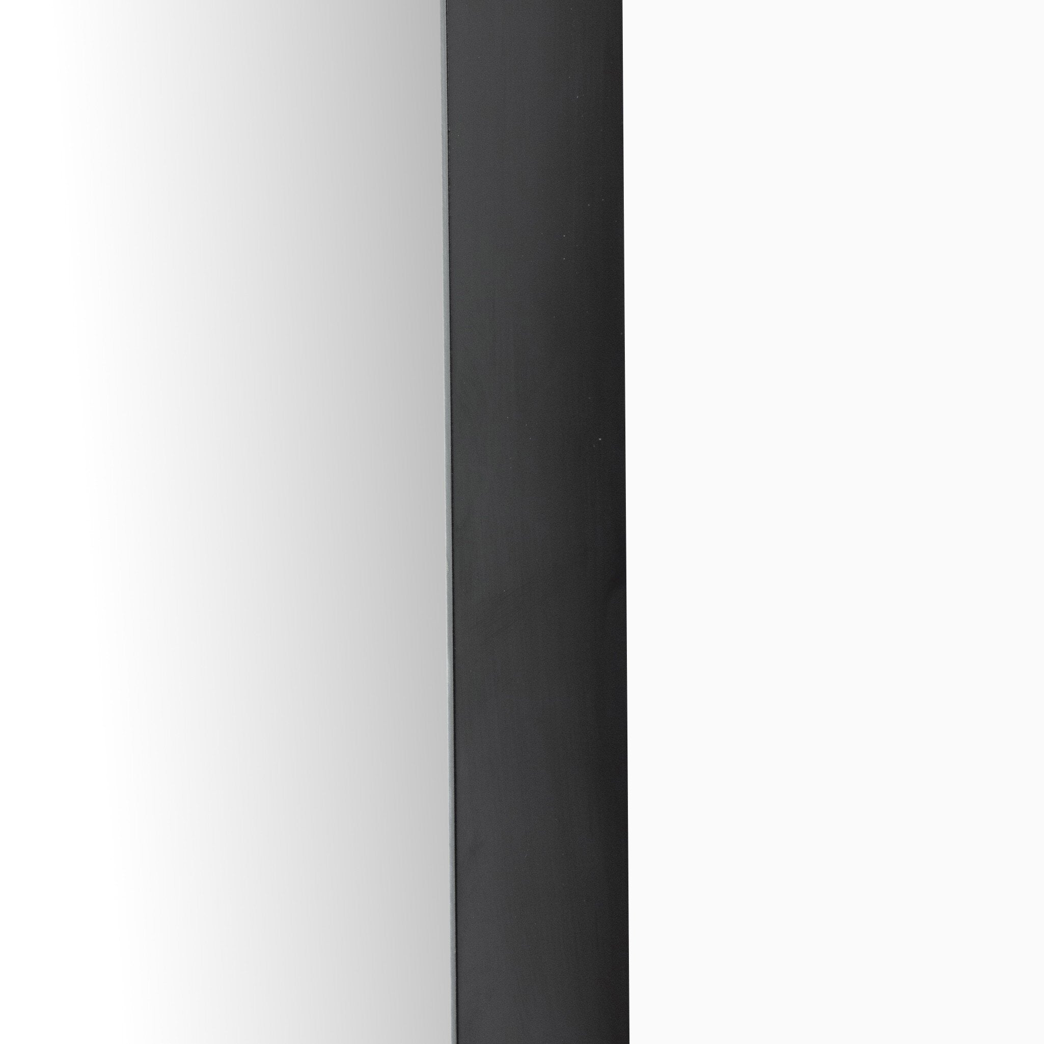 Esmeralda Small Mirror in Iron Matte Black