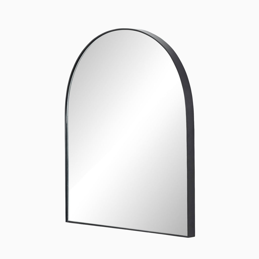 Esmeralda Wide Mirror in Iron Matte Black