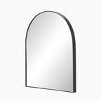 Esmeralda Wide Mirror in Iron Matte Black