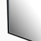 Esmeralda Wide Mirror in Iron Matte Black