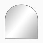 Esmeralda Wide Mirror in Iron Matte Black