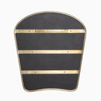 Raelynn Mantel Mirror in Polished Brass
