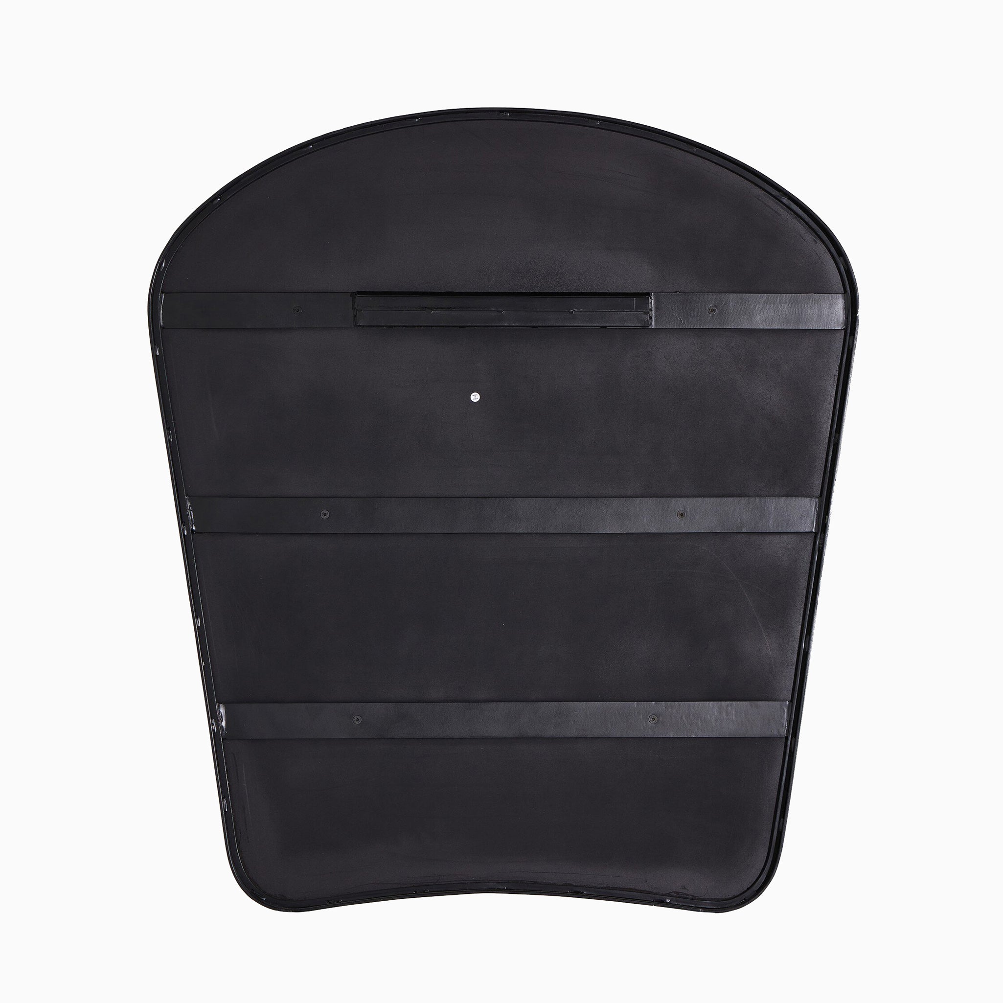 Raelynn Mantel Mirror in Iron Matte Black