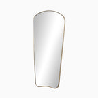 Raelynn Wall Mirror in Polished Brass