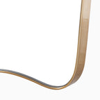 Raelynn Wall Mirror in Polished Brass