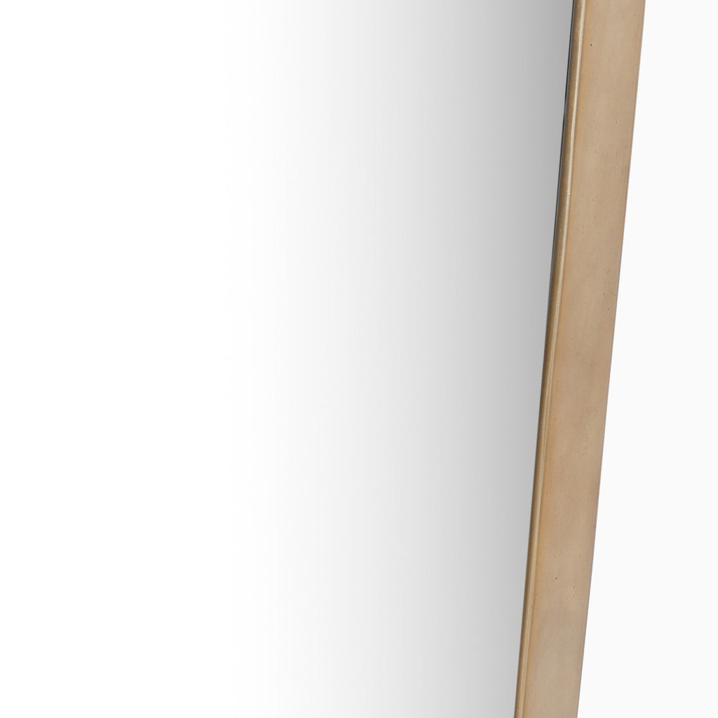 Raelynn Wall Mirror in Polished Brass