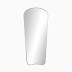 Raelynn Wall Mirror in Polished Brass