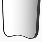 Raelynn Wall Mirror in Iron Matte Black