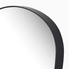 Raelynn Wall Mirror in Iron Matte Black