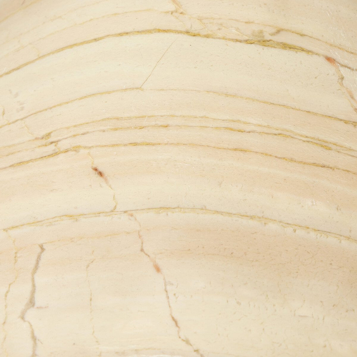 Alma Pendant in Ecru Marble Solid