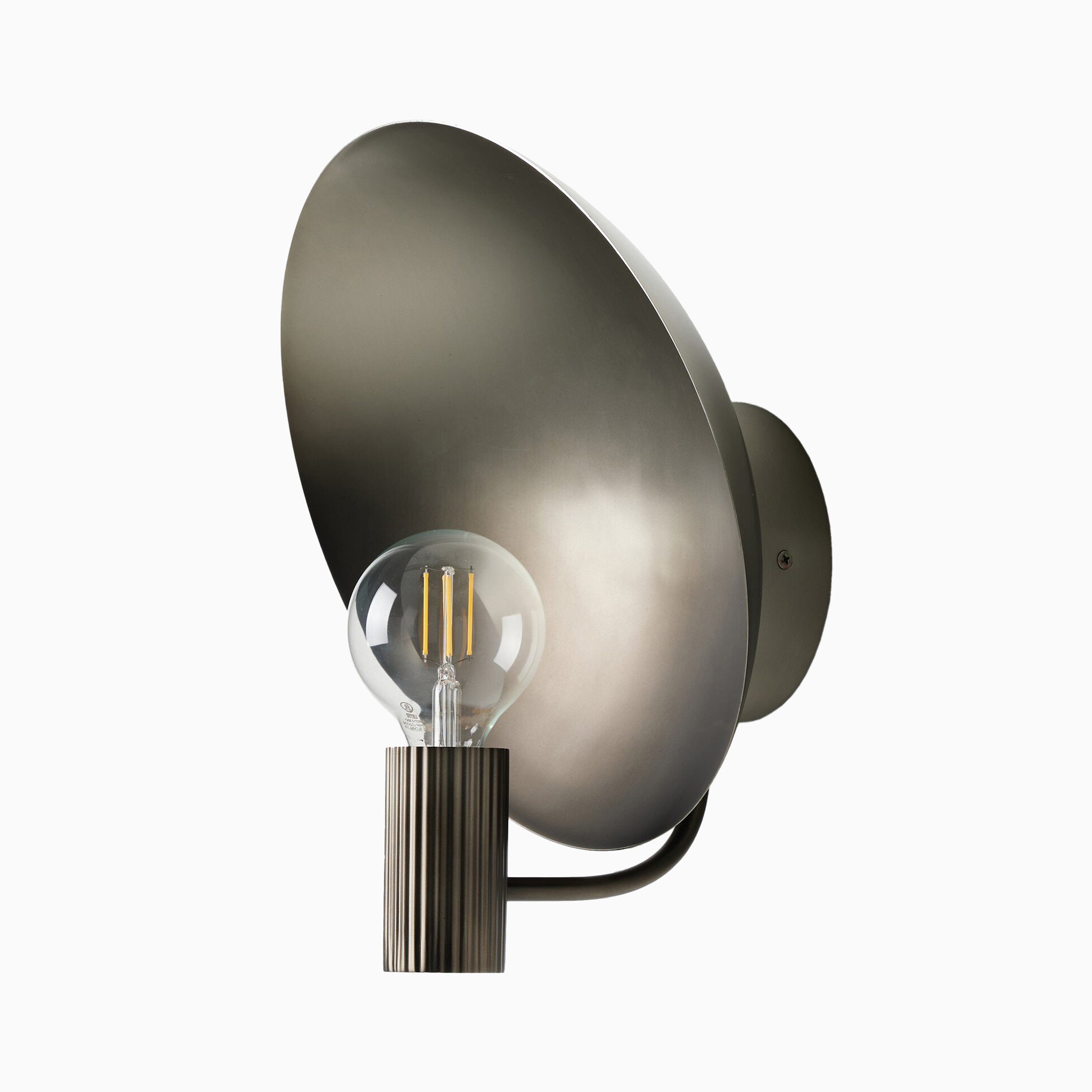 Camford Wall Sconce in Aged Nickel