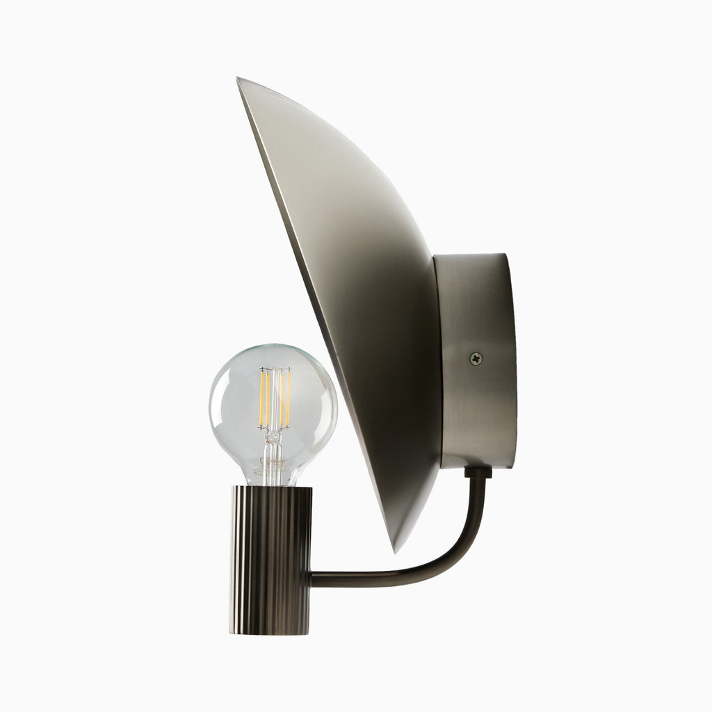 Camford Wall Sconce in Aged Nickel
