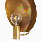 Camford Wall Sconce in Burnt Brass