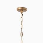Dempsey Pendant in Hammered Antique Brass