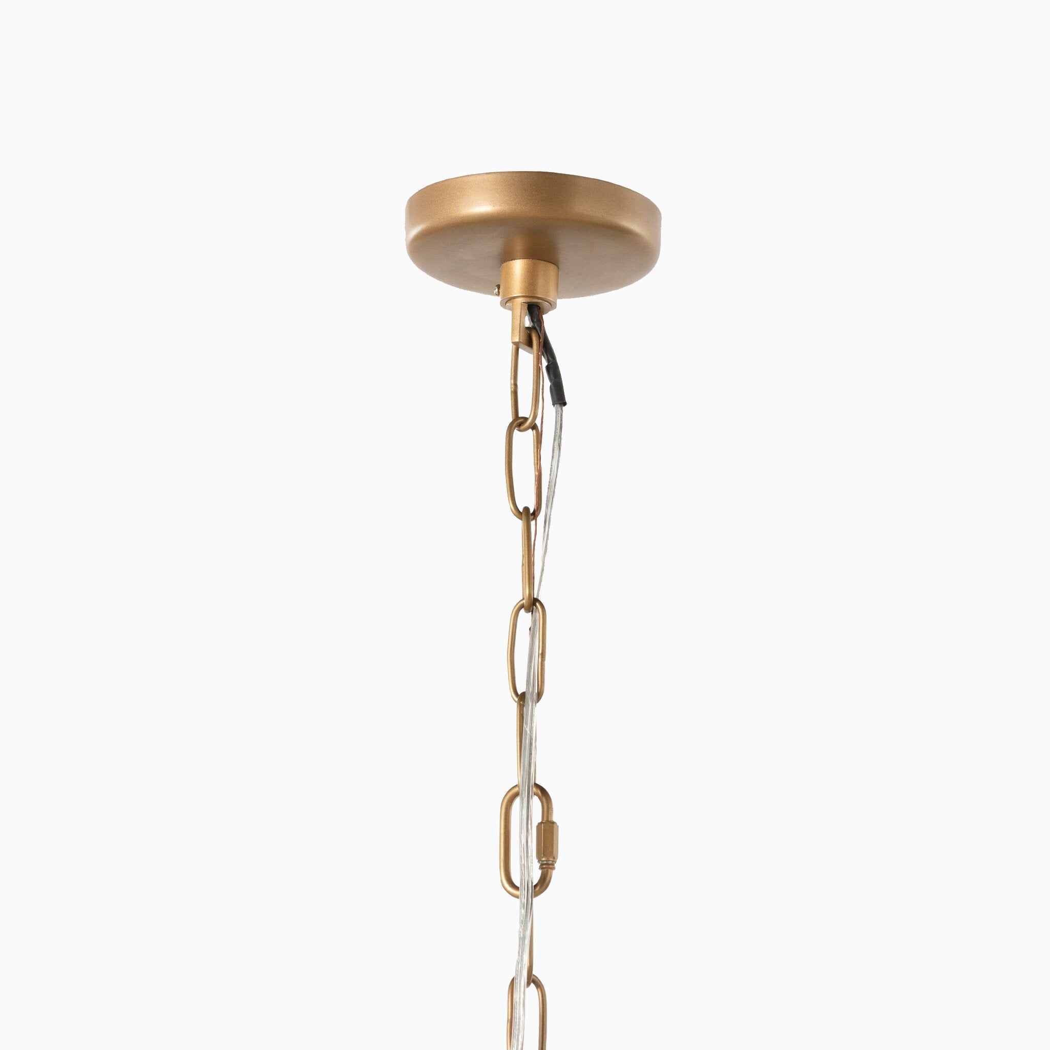 Dempsey Pendant in Hammered Antique Brass