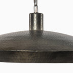Dempsey Pendant in Hammered Dark Antique Brass