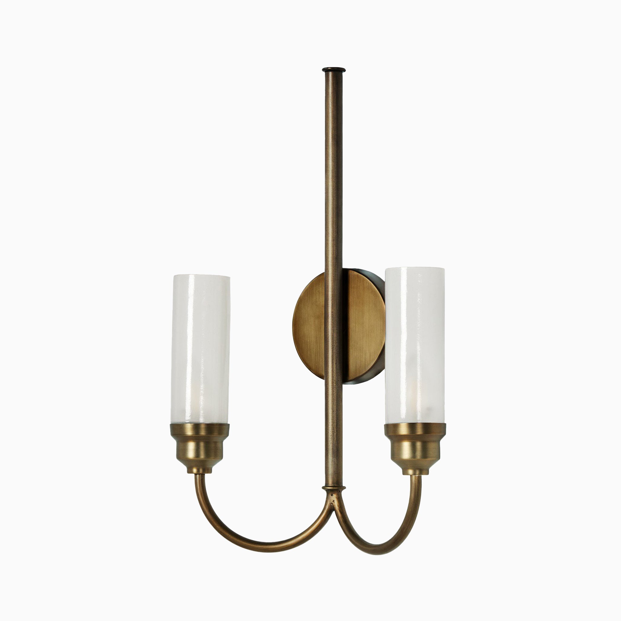 Jodie Wall Sconce in Antique Brass Iron