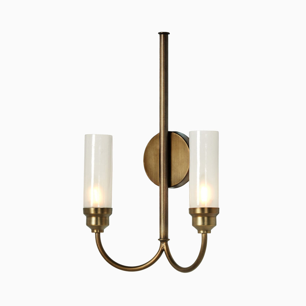 Jodie Wall Sconce in Antique Brass Iron
