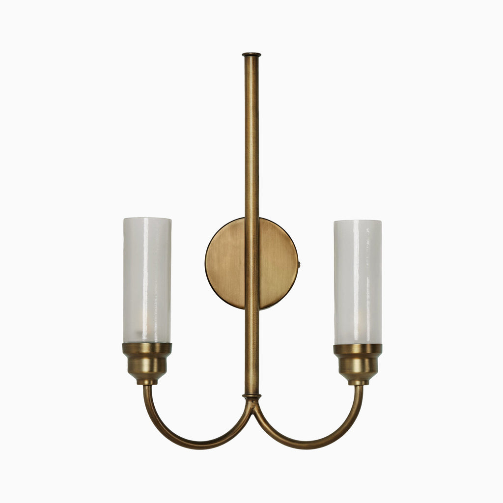 Jodie Wall Sconce in Antique Brass Iron