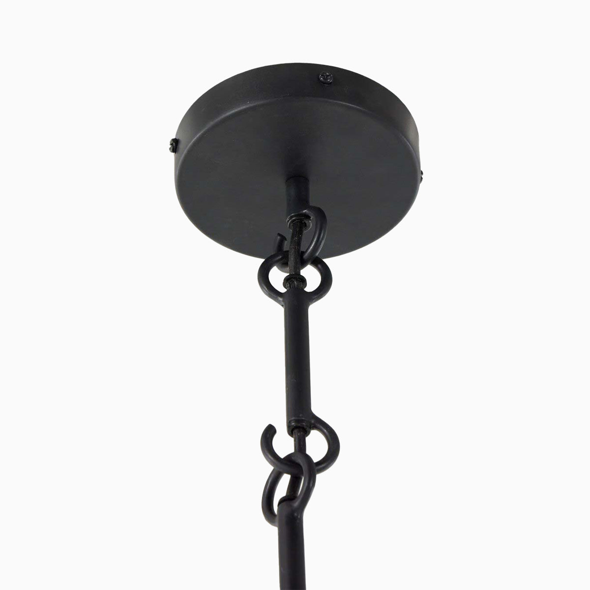 Kane Pendant in Matte White Plaster