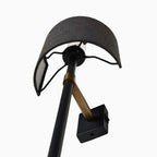 Kyrie Wall Sconce in Matte Black Plaster