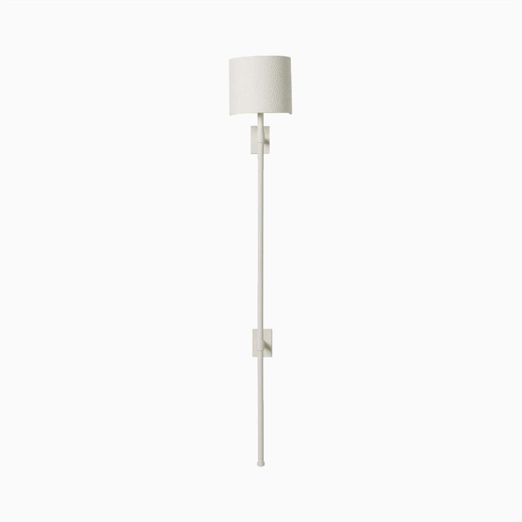 Kyrie Wall Sconce in Matte White Plaster